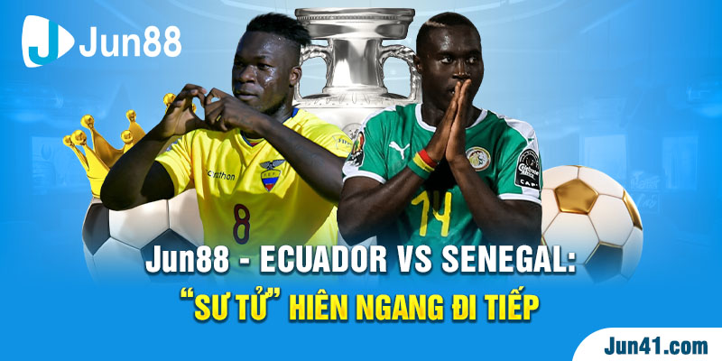Jun88 - Ecuador Vs Senegal: “Sư Tử” Hiên Ngang Đi Tiếp