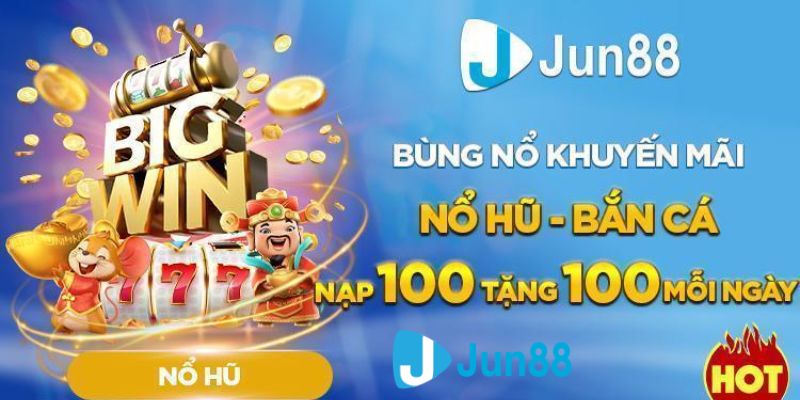 Nhiều ưu đãi casino trực tuyến khuyến mãi tại Jun88 