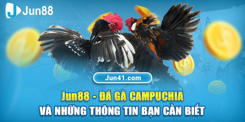 Jun88 - Đá Gà Campuchia Và Những Thông Tin Bạn Cần Biết